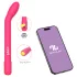 Adalet Gently - app-gestuurde G-spot- en prostaatvibrator (roze)