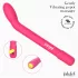 Adalet Gently - app-gestuurde G-spot- en prostaatvibrator (roze)