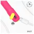 Adalet Gently - app-gestuurde G-spot- en prostaatvibrator (roze)