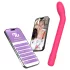 Adalet Gently - app-gestuurde G-spot- en prostaatvibrator (roze)