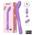 Adalet Gently - g-spot en prostaat vibrator - paars - oplaadbaar