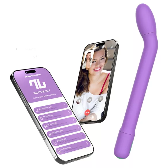 Adalet Gently - g-spot en prostaat vibrator - paars - oplaadbaar