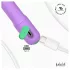 Adalet Gently - g-spot en prostaat vibrator - paars - oplaadbaar