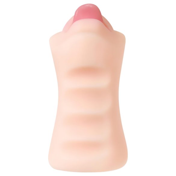 Zero Tolerance - masturbator mond - realistisch - huidkleur
