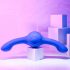 Evolved - dubbele vibrator met trilfunctie - oplaadbaar - paars