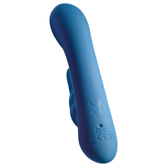 Playboy Rabbit - vibrator met clitorisstimulator - draadloos, waterdicht