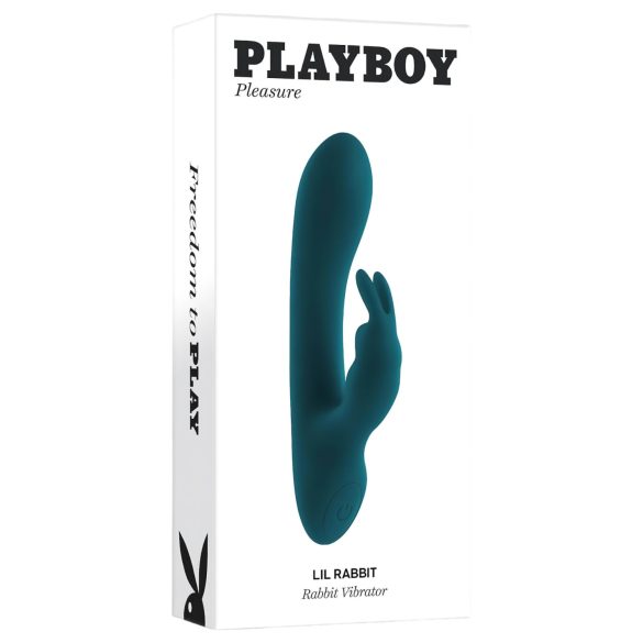 Playboy Rabbit - vibrator met clitorisstimulator - draadloos, waterdicht