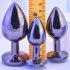 Playboy anaal plug set - 3-delig (zilver)