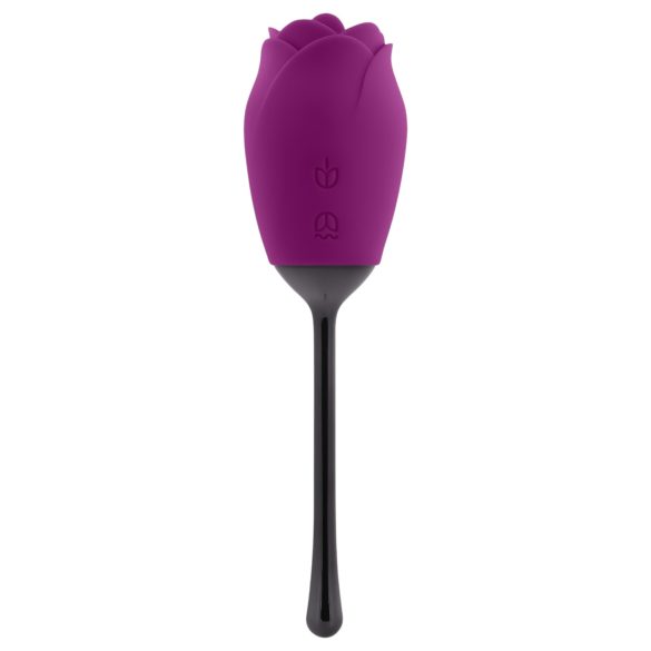 Playboy - Waterdichte, oplaadbare tong vibrator (paars)
