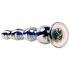 Playboy Jewels - golvende glazen dildo (helder)