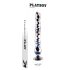 Playboy Jewels - golvende glazen dildo (helder)