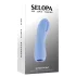 Evolved - vinger vibrator - getextureerd - blauw