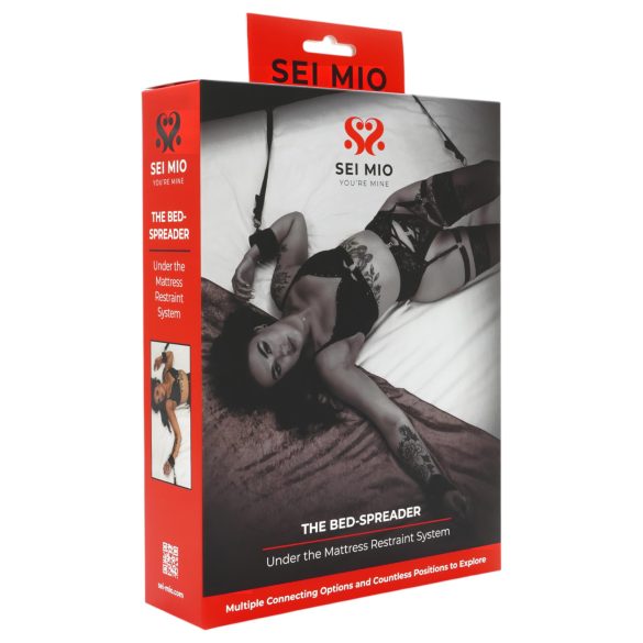 Sei Mio - bedbondageset (zwart)