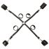 Sei Mio - bedbondageset (zwart)