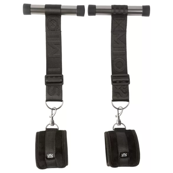 Sei Mio - bondage set voor deur - verstelbaar - zwart