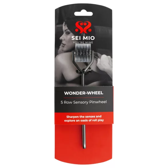 Sei Mio - prikkelwiel - metaal - zilver
