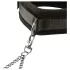 Sei Mio - halsband met tepelklemmen - zwart