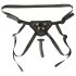 Sei Mio - Strap-on met harnas - 12,5 cm (zwart)
