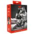 Sei Mio - verstelbare strap-on dildo - 15 cm (zwart)