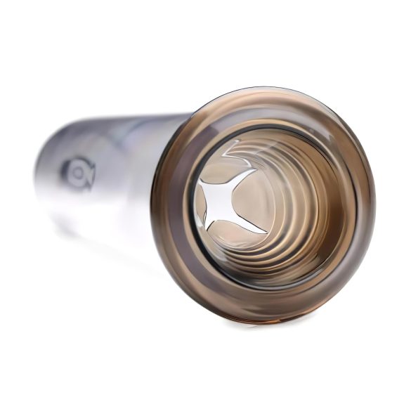 Tom Heavy Duty - penispomp - metalen hendel - transparant