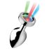 Booty Sparks - verlichte buttplug - medium (zilver)