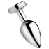 Booty Sparks - buttplug met LED-verlichting - medium - zilver