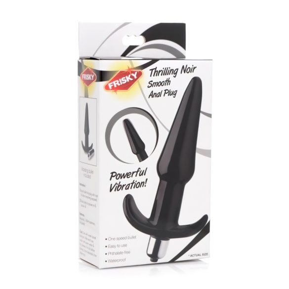 Frisky Smooth - Zwarte anusvibrator