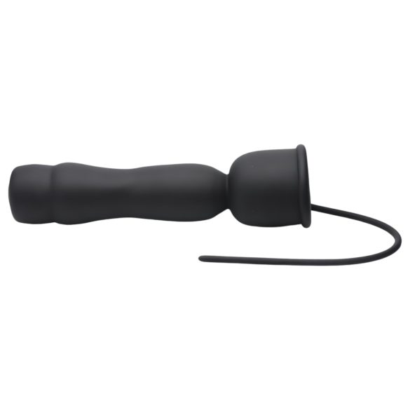 Trinity Vibes - 2-in-1 Dilator en Glansvibrator (zwart)