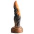 Creature Cocks Ravager - siliconen dildo met textuur - 20cm - oranje