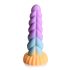 Mystieke Eenhoorn Dildo - 21 cm - Paars/Geel