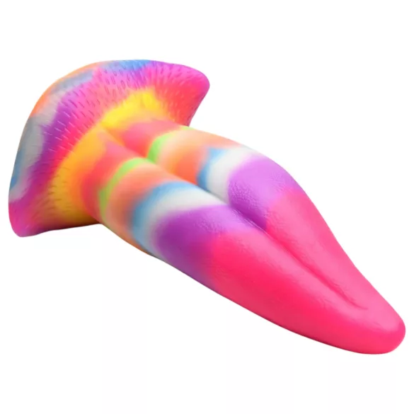 Creature Cocks Tongue - dildo - glow in the dark - siliconen - 21cm