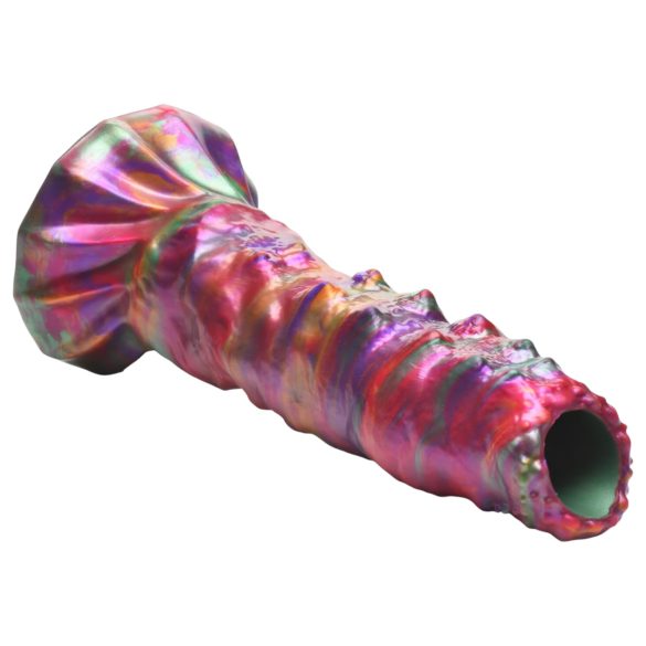 Creature Cocks Larva - ovipositor dildo - alien - siliconen - regenboog