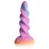 Creature Cocks Moon Rider - oplichtende eenhoorn dildo - siliconen - paars roze