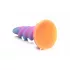 Creature Cocks Moon Rider - oplichtende eenhoorn dildo - siliconen - paars roze