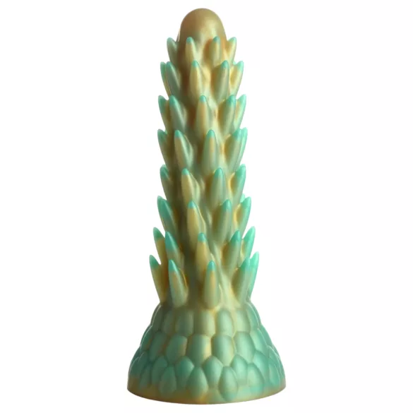 Creature Cocks Stegosaurus - dildo - siliconen - 20cm - groen