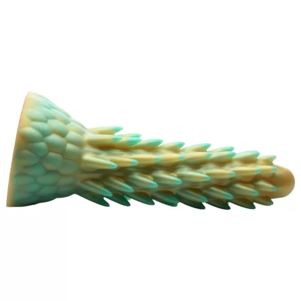 Creature Cocks Stegosaurus - dildo - siliconen - 20cm - groen