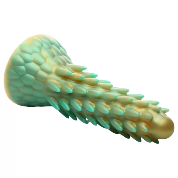 Creature Cocks Stegosaurus - dildo - siliconen - 20cm - groen