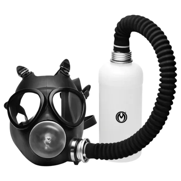XR Brands - 2in1 zuigmasker en aroma-inhalator - zwart