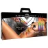 XR Brands - BDSM speellkaarsen - regenboog (3 stuks)