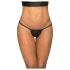 Mapalé - micro string slip - glanzend - zwart - M/L