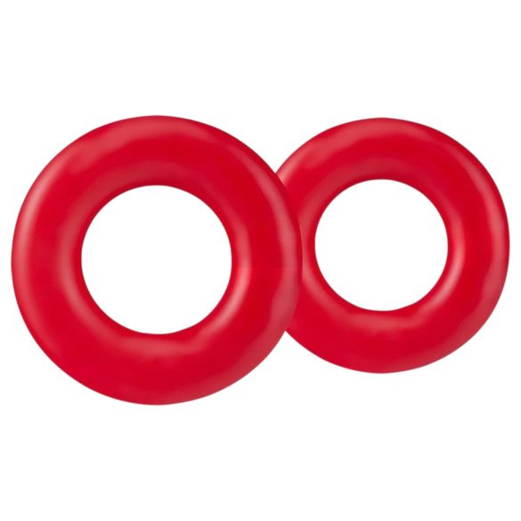 Stay Hard - penisring set - rood