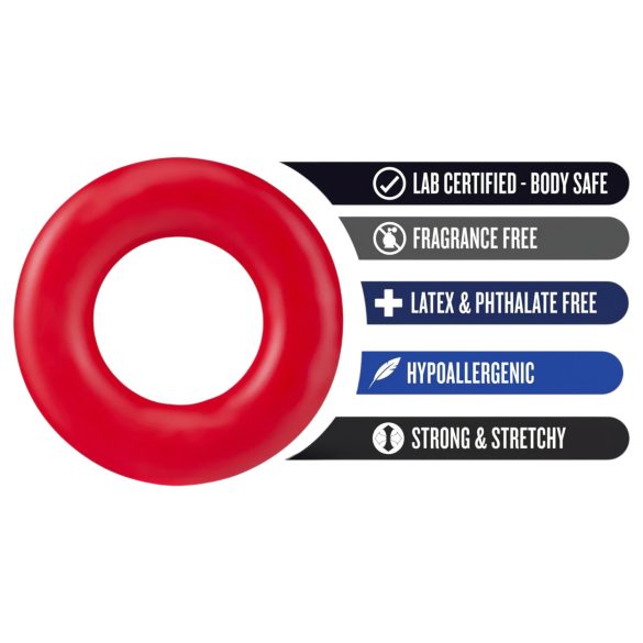 Stay Hard - penisring set - rood