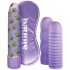 Stoner Bonga Bunga - paarse vibratorset (4-delig)