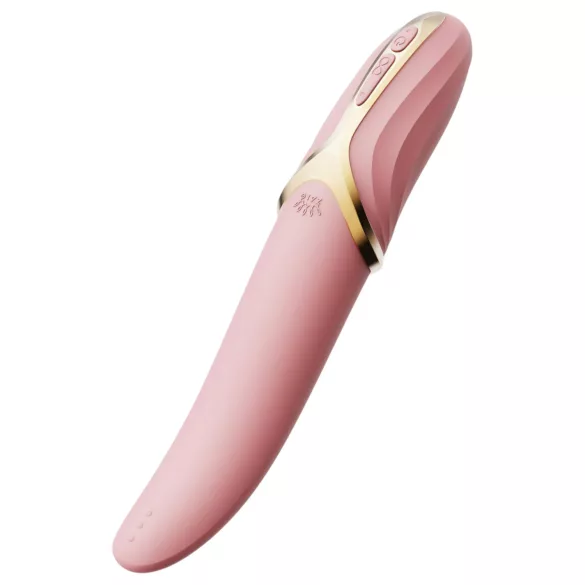 Zalo Eve - oplaadbare verwarmde roterende vibrator - siliconen roze