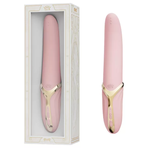 Zalo Eve - oplaadbare verwarmde roterende vibrator - siliconen roze