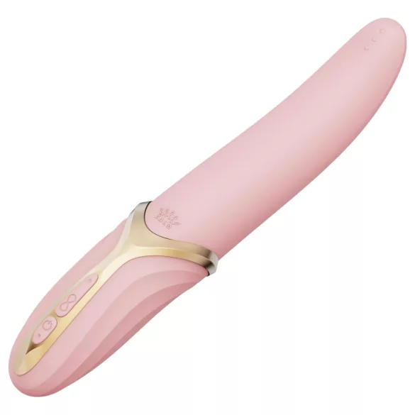 Zalo Eve - oplaadbare verwarmde roterende vibrator - siliconen roze
