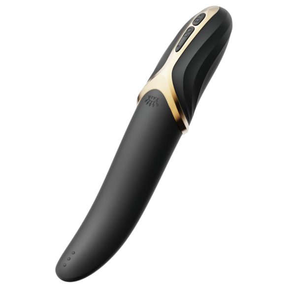 Zalo Eve - oplaadbare verwarmde roterende vibrator (zwart)