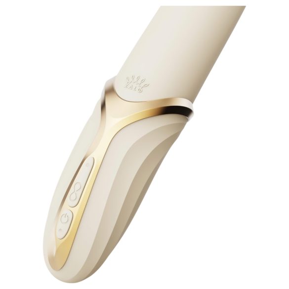 Zalo Eve - oplaadbare verwarmde roterende vibrator - wit