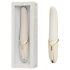 Zalo Eve - oplaadbare, verwarmde roterende vibrator (wit)