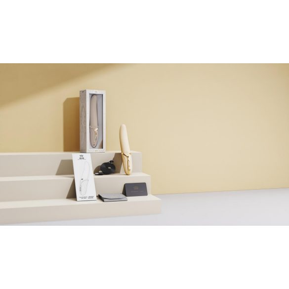 Zalo Eve - oplaadbare verwarmde roterende vibrator - wit